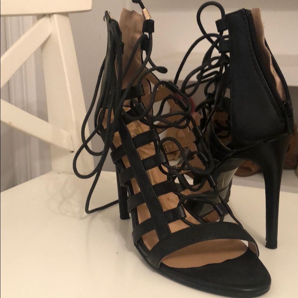 Black dressy heels